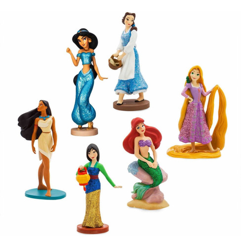 Play Set Princesas Once Upon A Time X 6 Pzas Disney Store