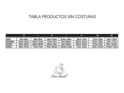 Faja Camiseta Tank Top Interno Seamless Anne Shantel Wl0012