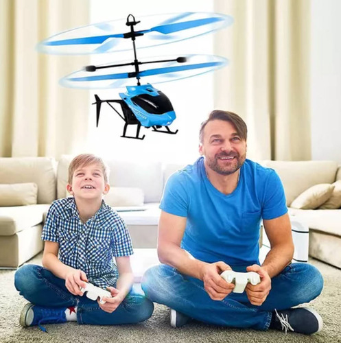 ..helicóptero De Juguete Rc Con Mando A Distancia E Inducció