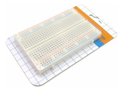 Protoboard Breadboard 400 Pontos Furos Prototipo Arduino