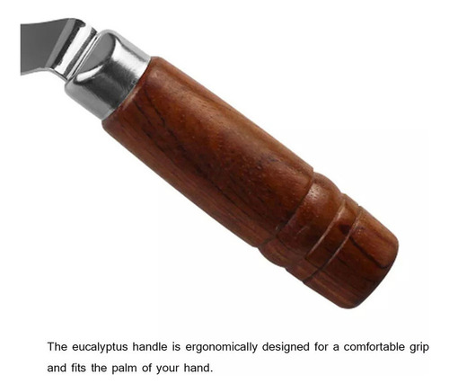 Cuchillo Pelador De Cocos Y Frutas De Acero Inoxidable.