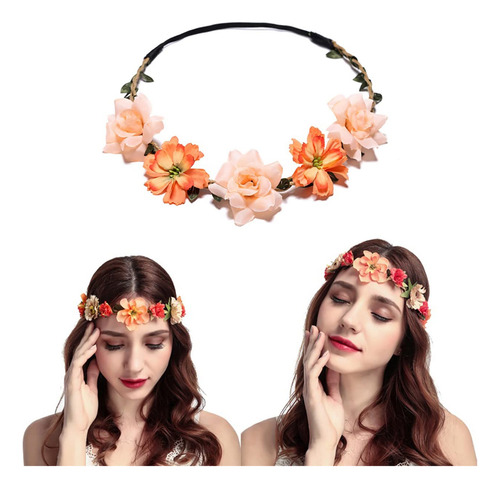 6 Coronas Bohemias De Flores Para Bodas Y Eventos Especiales