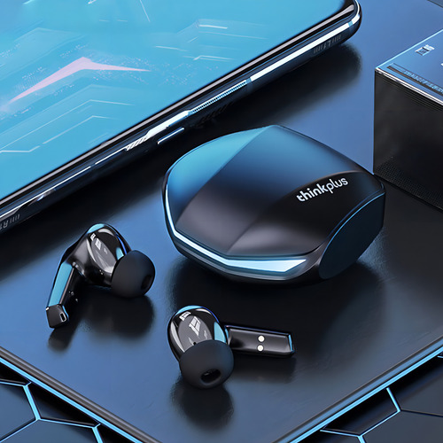Fone De Ouvido Gm2 Pro Lenovo Thinkplus Bluetooth 5.3 Preto