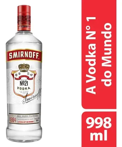 Vodka Smirnoff 998ml | MercadoLivre