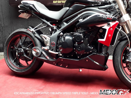 Ponteira Esportivo Triumph Speed Triple 1050 Taylor Cod.144