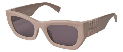 Miu Miu Mu 09ws 17c-6x1 Square Shape Pink Beige (Usado)