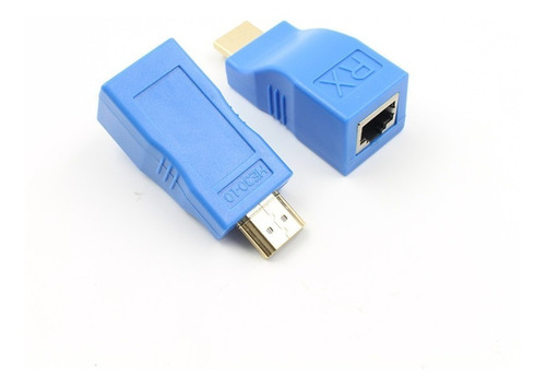 Extensor Hdmi 30m Sobre Cat 5e/6 Utp Red