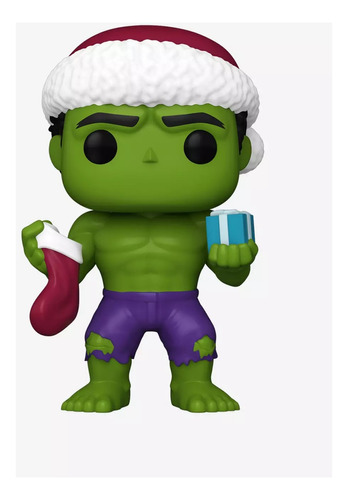 Funko Pop #1321 Holiday Hulk Con Gorro Exclusivo