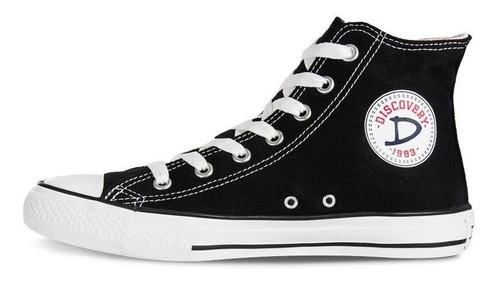 Imagen 3 de 6 de Tenis Discovery Alto Negro Unisex Croydon