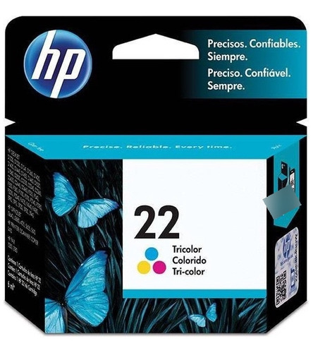 Cartucho Hp 22 Tricolor Original