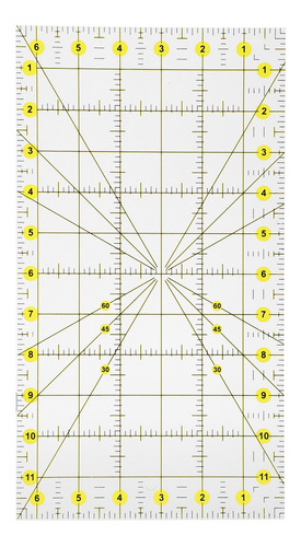 Quilt Templates Ing Regla Dibujo Costura Rectangular