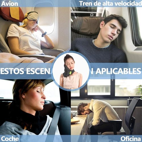 Travesseiro De Pescoço Com Espuma Viscoelástica De Viagem