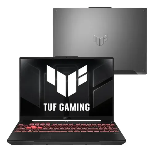 Notebook ASUS TUF Gamer A16 FA607NUQ NVIDIA RTX 4050 AMD Ryzen 7 8GB RAM 512GB SSD Linux 16" LCD LED IPS FHD 144Hz RL035