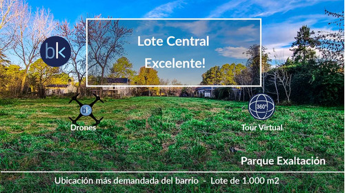 Tu Lote En Barrio Parque Exaltación!  -  Lote Central Con Gas Natural - Oportunidad!
