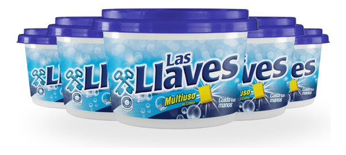 Lavaplatos En Crema Las Llaves 500gr Pack 3und