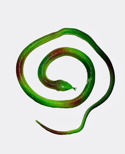 Imagen 4 de 8 de Serpiente Pack X10 Víbora Cobra Surtidos De Goma 70cm
