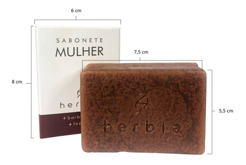 Sabonete Íntimo Em Barra Orgânico E Vegano Herbia 100 G