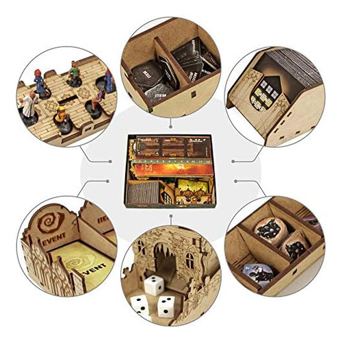 Organizador De Juegos De Mesa Towerrex Para El Juego De Mesa