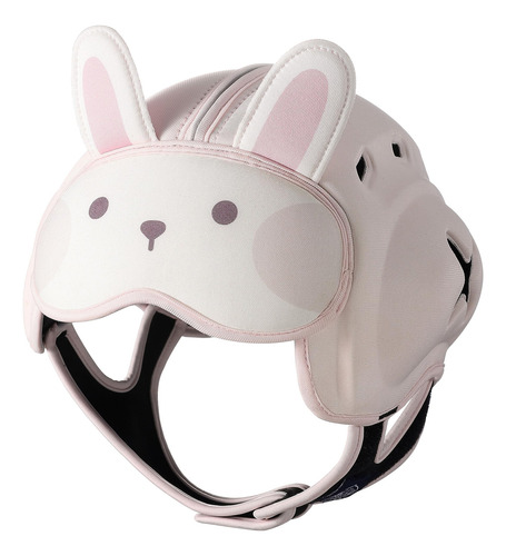 Casco De Seguridad Bebé Protector Cabeza Ajustable Transpira Rosa Pálido Nombre Del Diseño