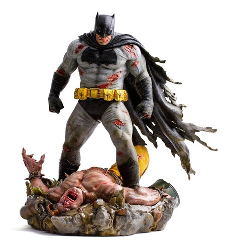 Figura DC Batman Dark Knight devuelve la estatua de Iron Studios