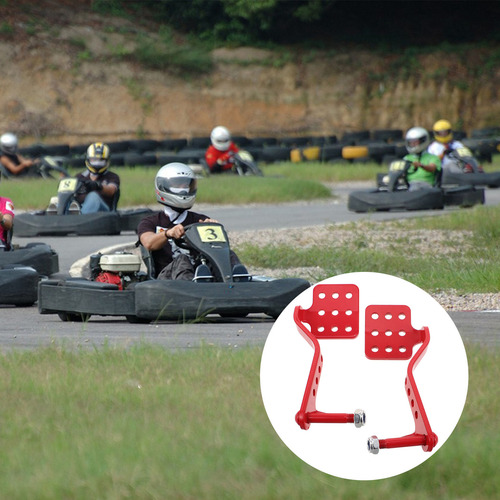 1 Juego De Pedales De Karts Metálicos, Freno Y Acelerador, M