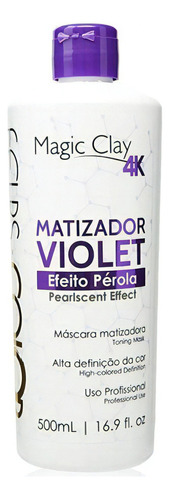  Matizador Felps Profissional Violet Efeito Pérola 4k 500ml