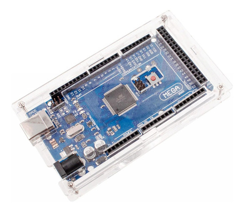 Case Gabinete Acrilico Arduino Mega Transparente