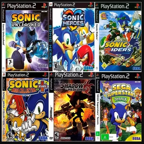 Jogo sonic playstation 2