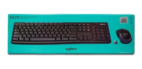 Kit Teclado Mouse Inalambrico Logitech Mk270 920-004432 /v