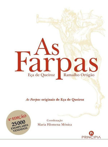 As Farpas, De Eça De Queiroz Y Ramalho Ortigão. Editorial Principia, Tapa Blanda En Portugués, 2013