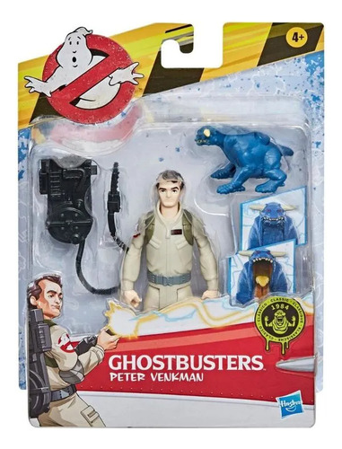 Boneco Peter Venkman Ghostbusters Classic 1984 Hasbro 13cm
