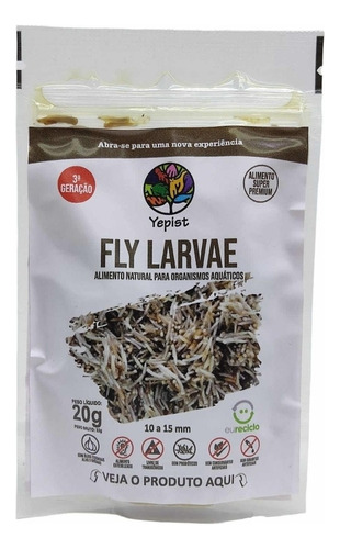 Fly Larvae Larva De Mosca Em Conserva Pp 20g Yepist