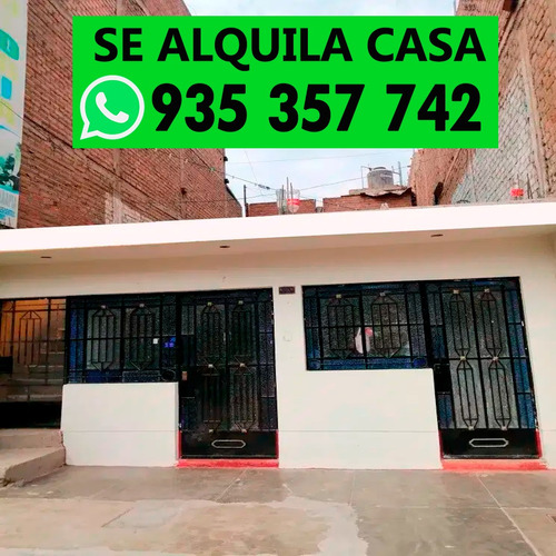 Alquilo Casa En Avenida Comercial - Sjl