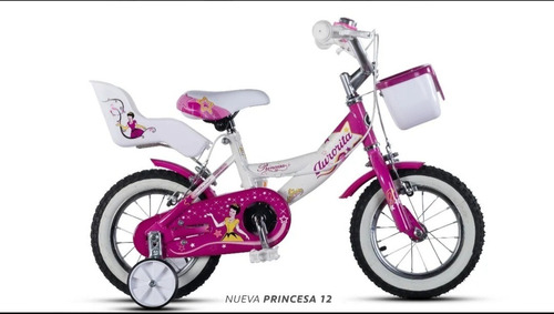 Bicicleta Rodado 12 Aurorita Niña Princesa