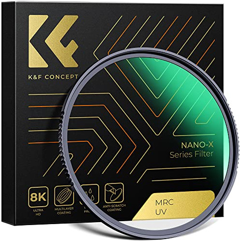 Filtro Resistente Proteccion Uv Mc Nano X K&f Concept 52mm