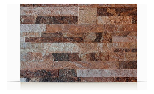 Ceramica 31x53 Muro Piedra Brick Lourdes 1ra Pared