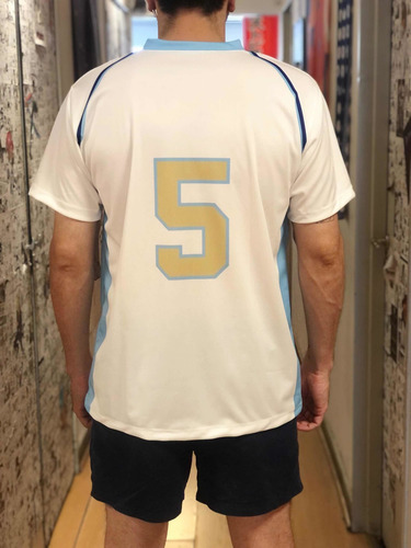Camiseta Voley Haikyuu! Kamomedai Hoshiumi Gastovic Haikyu