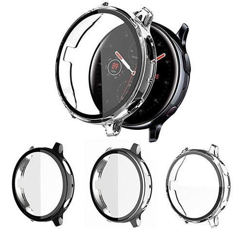 3 Pack Dura De La Caja Compatible Con Samsung Galaxy Reloj A