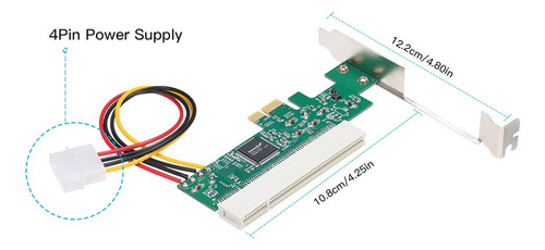 Pci Express A Pci Tarjeta Adaptador Pci-e A Pci Convertidor