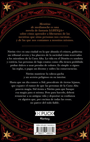 Mentiras De Medianoche. Dioses Olvidados, De Rutkoski, Marie. Editorial Puck, Tapa Blanda, Edición 01 En Español, 2024