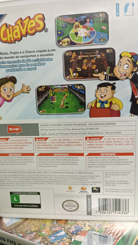 Chaves (el Chavo) Original Físico Para Wii (Usado)