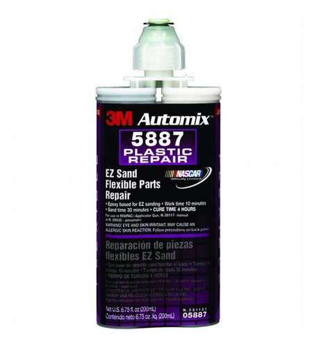 3m Adhesivo Automix Partes Flexible 200 Ml Automotriz 05887