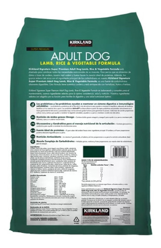 Imagen 2 de 8 de Kirkland Signature Alimento Premium Para Perro Adulto Sabor