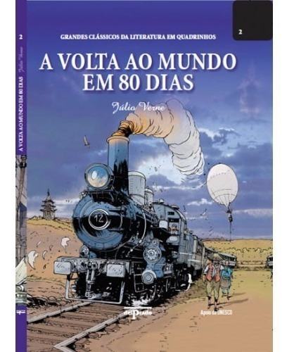 Livro A Volta Ao Mundo Em 80 Dias - Grandes Clássicos