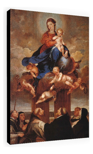 Virgen Del Rosario - Imágenes Religiosas - Cuadros