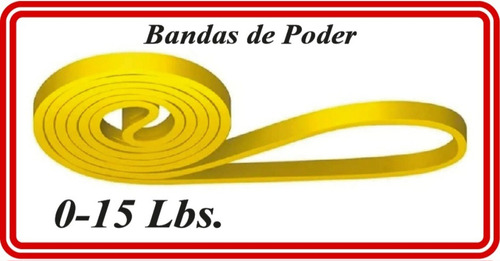 Bandas De Poder (5 Tipos De Resistencias) Latex Alta Calidad