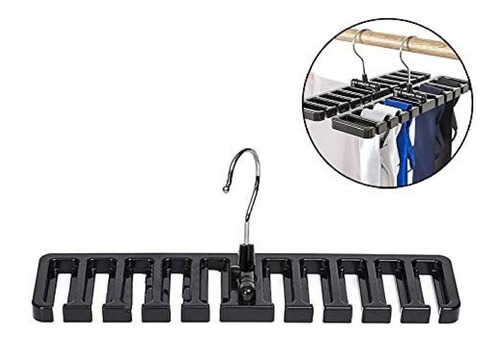 Imagem 3 de 9 de 2 Cabide Organizador Porta Cintos Gravatas Lenços Bolsas E +