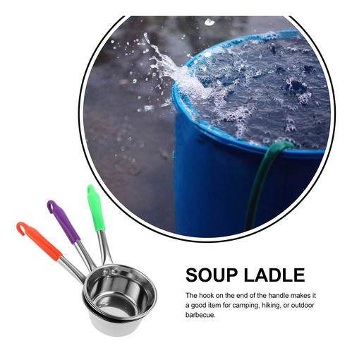 Cucharón Multiusos De Acero Inoxidable Para Hacer Senderismo