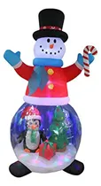 Comprar Inflables  Inflable De Muñeco De Nieve De 8 Pies