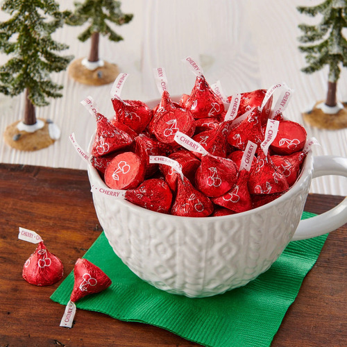 Kisses Cherry Cordial Edicion Navidad 255g Americano